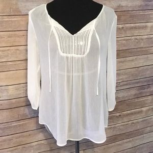 Express sheer blouse